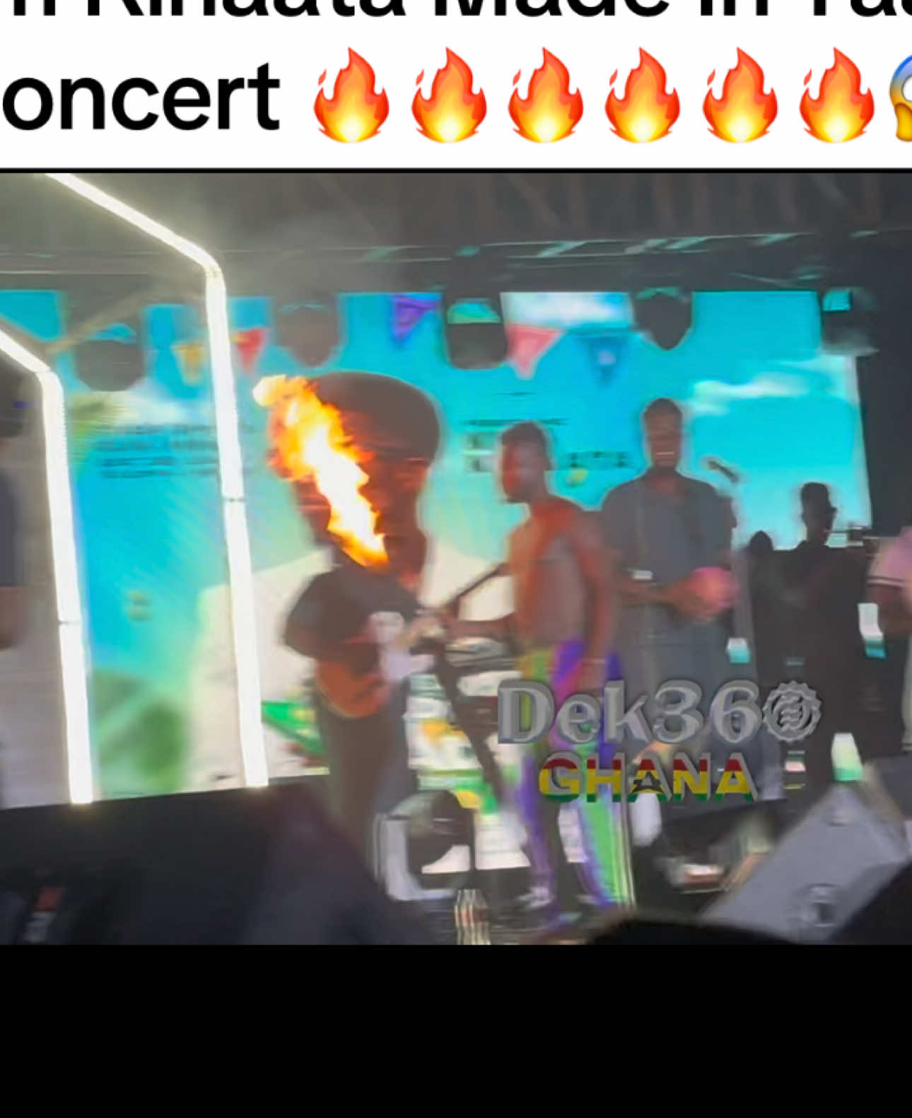 @kinaatagh Mind blowing first Entry at Made In Taadi Concert after 2years break Ongoing now at Tarkoradi Sports Club.  The Welcome Alone😎🔥🔥🔥 Full performance videos on YouTube; DEK360GHANA  #dek360ghana #news #kofikinaata #fypp #fypp #trendingsong #gh #ghanatiktokers🇬🇭🇬🇭🇬🇭 #tiktok #ghanatiktok🇬🇭 #viralnews 