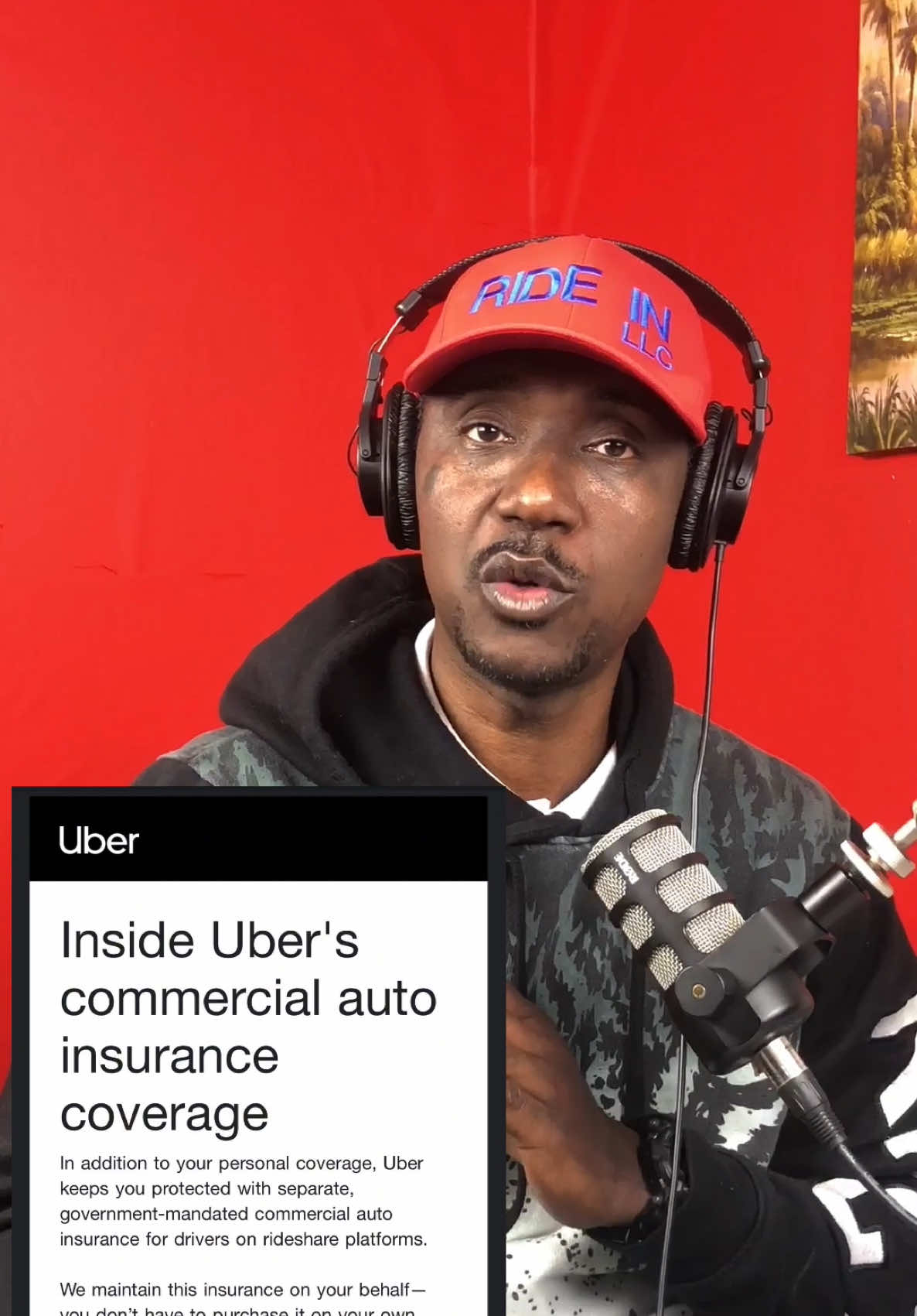 Inside Uber's commercial auto insurance coverage In addition to your personal coverage, Uber keeps you protected with separate, government-mandated commercial auto insurance for drivers on rideshare platforms. We maintain this insurance on your behalf—you don’t have to purchase it on your own. Insurance costs vary per state, and insurance costs are among the operational expenses covered by the booking fee.#CapCut #storytime #haitiennetiktok🇭🇹🇭🇹🇭🇹🇭🇹😍😍😍😍 #uber #comprehensive #Lemon8 