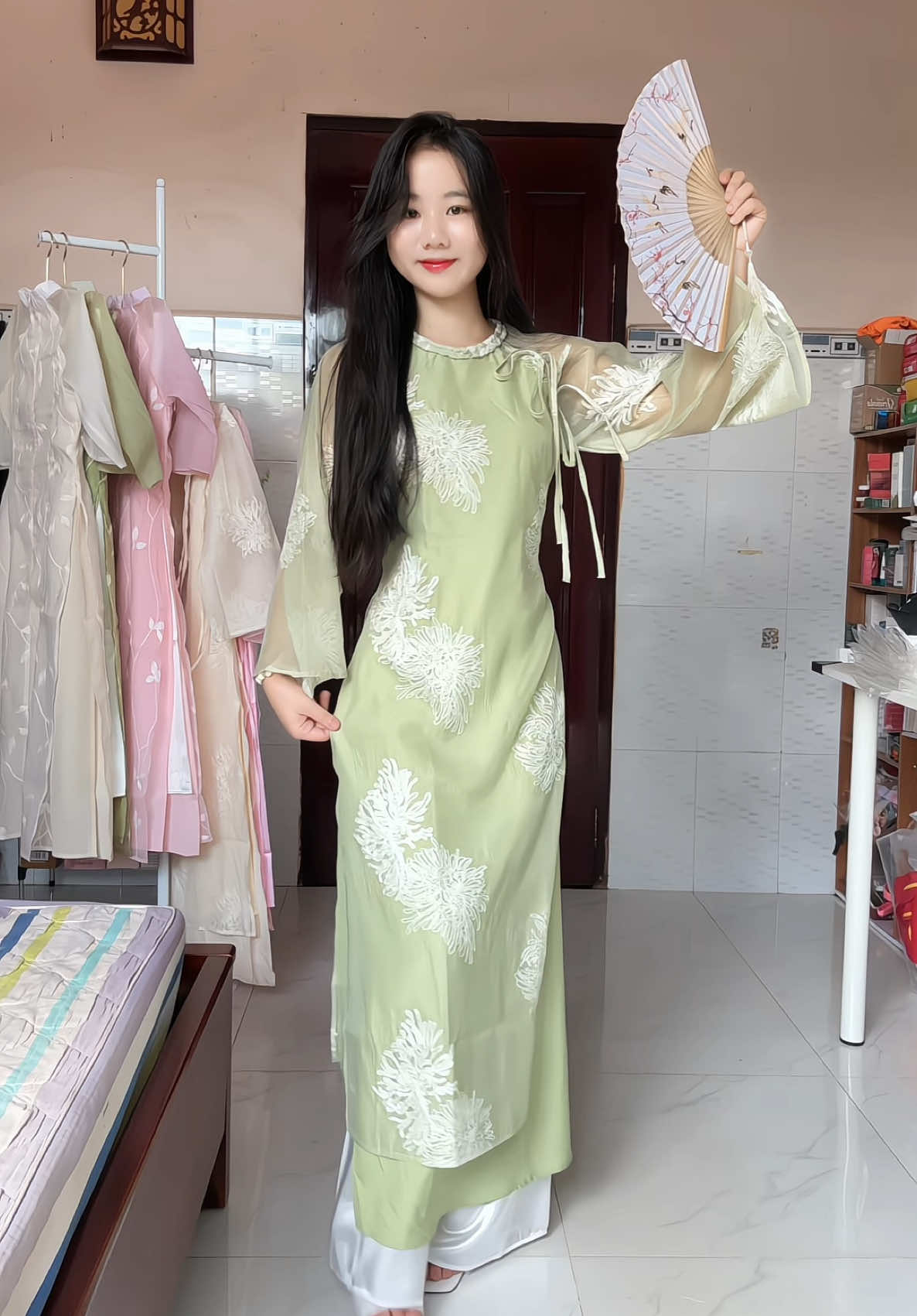 Nhìn cũng dịu #ttrinhrv #xuhuong #outfit #ttrinh292 #aodai 