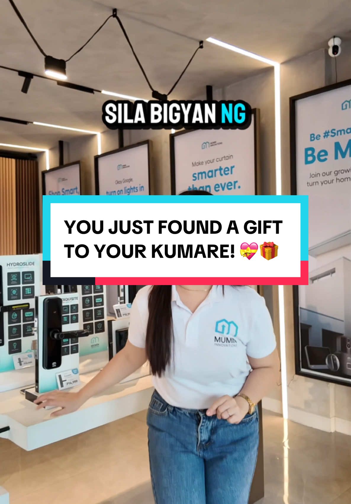 Gift kay kumare? I got you! #smartdoorlock #smarthome #giftideas #smartlock 