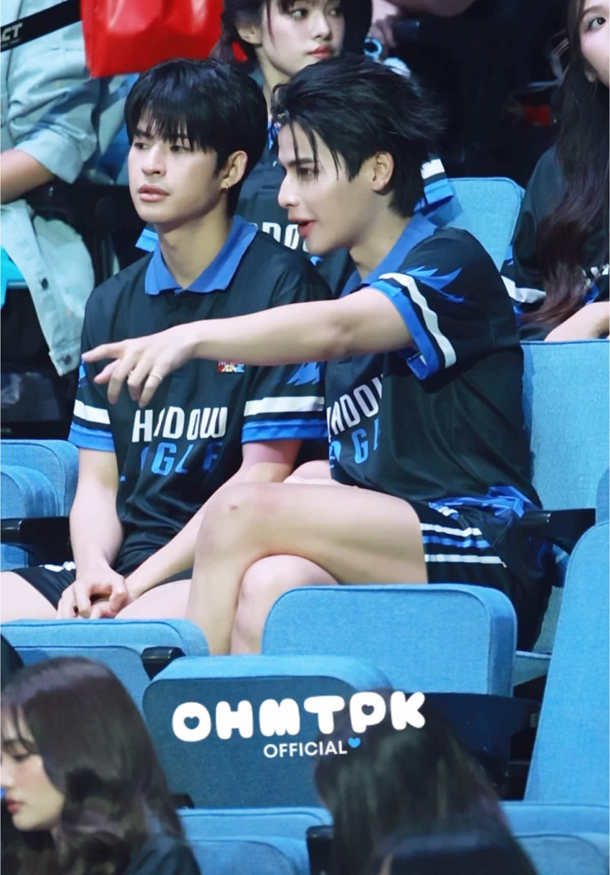 ความตะมุตะมิ มุ้งมิ้งสุดๆ 🤭 . MARKOHM THE ATHLETES #GMMTVStarlympics2024 #ohmtpk #mmarkpkk