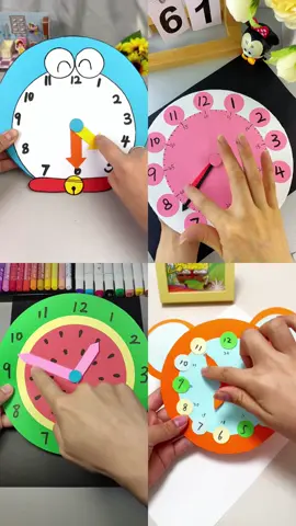 Clock ⏰ #sephoraalışverişim #diyproject #diyideas #DIY #handmade #papercraft #kidshandmade #childcrafts #fyp #foryou #foryourpage #funnyhandmade #giftideas #DIY #craft #cute #diyhandmade #kidscrafts 