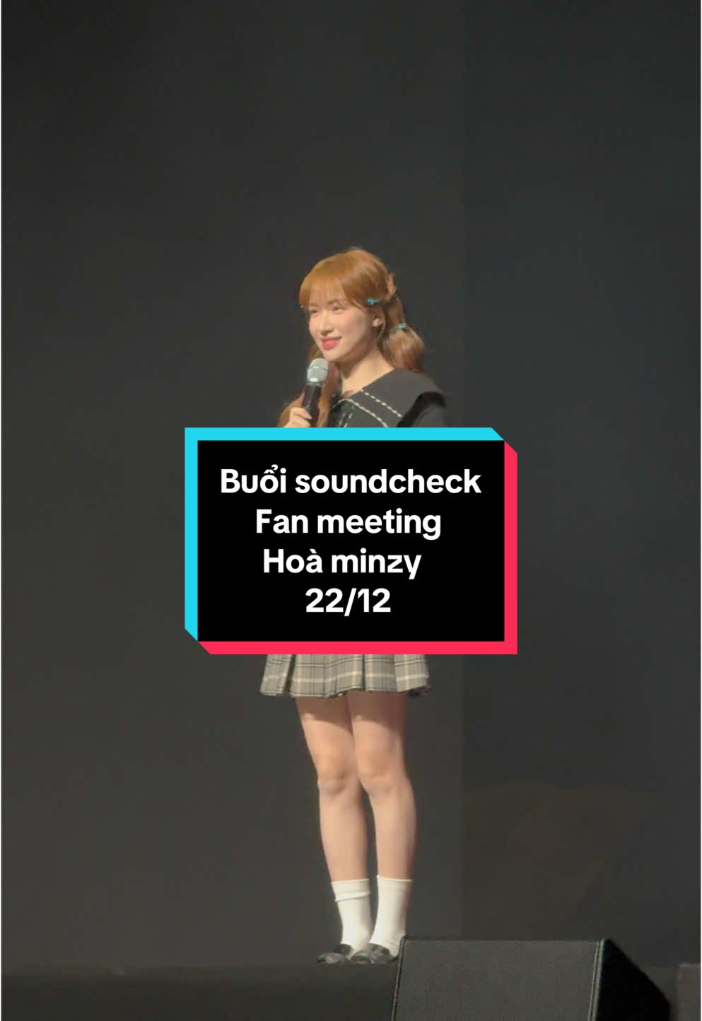 Đột nhập buổi soundcheck Fan meeting của ca sĩ Hoà Minzy 22/12😘 trời ơi vừa xinh vừa hát hay quá đi mất🥰 cưng xỉu #hoaminzy @Hoà Minzy  