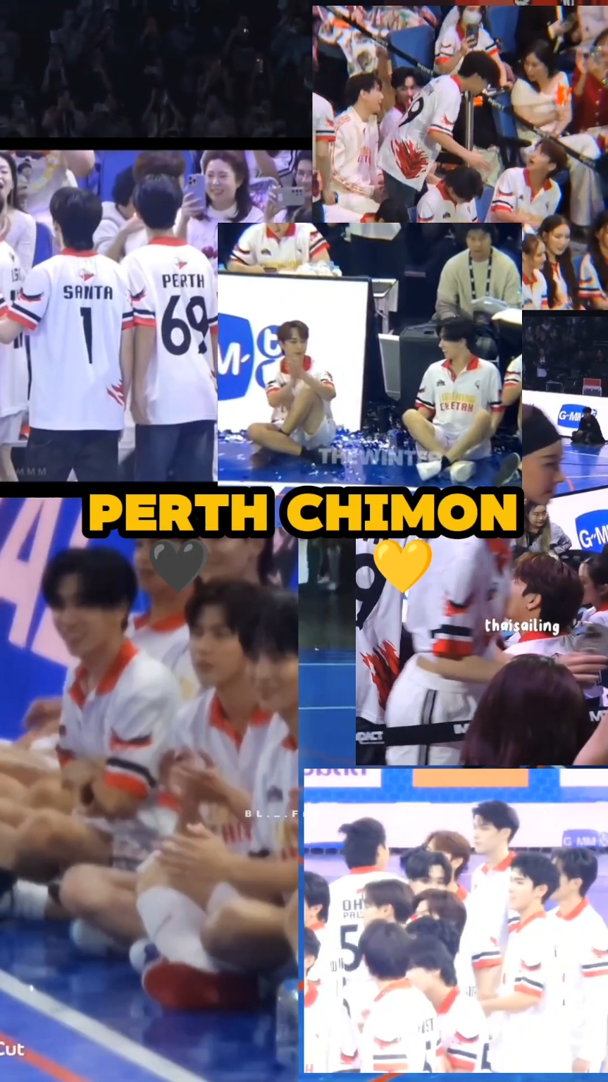 Yesterday was the day for ONPC fandom🫂 💚❤️🖤💛 #PerthChimon #perthppe #Dangerousromance #Chimonac #perththanapon #chimonwachirawit #fyp #gmmtvstarlympics2024 #OhmNanon