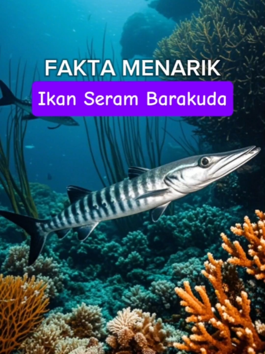 Fakta Ikan Barakuda #faktahewan #faktaunik #ikanbarakuda 