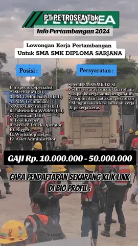 𝙇𝙤𝙠𝙚𝙧 𝙏𝙚𝙧𝙗𝙖𝙧𝙪 𝙄𝙣𝙙𝙤𝙣𝙚𝙨𝙞𝙖🇲🇨 𝗖𝙖𝙧𝙖 𝙋𝙚𝙣𝙙𝙖𝙛𝙩𝙖𝙧𝙖𝙣 𝙎𝙚𝙡𝙚𝙣𝙜𝙠𝙖𝙥-𝙣𝙮𝙖 𝙆𝙡𝙞𝙠 𝙇𝙞𝙣𝙠 𝘿𝙞 𝘽𝙞𝙤 𝙋𝙧𝙤𝙛𝙞𝙡 : #lowongankerjatambang2024 #tambang #lokertambang #fpyシ #fpy 