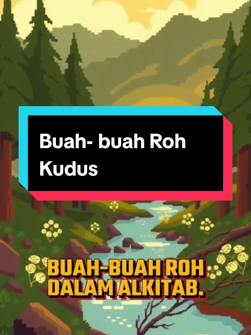 Buah-Buah Roh dalam Alkitab. Dalam surat Paulus kepada jemaat di Galatia, terdapat konsep yang dikenal sebagai Buah Roh Kudus. Ini merujuk pada sembilan karakter atau sifat yang seharusnya ada dalam kehidupan orang percaya yang dipimpin oleh Roh Kudus.  Ayat yang menjelaskan hal ini adalah Galatia 5:22-23, yang menyatakan: 