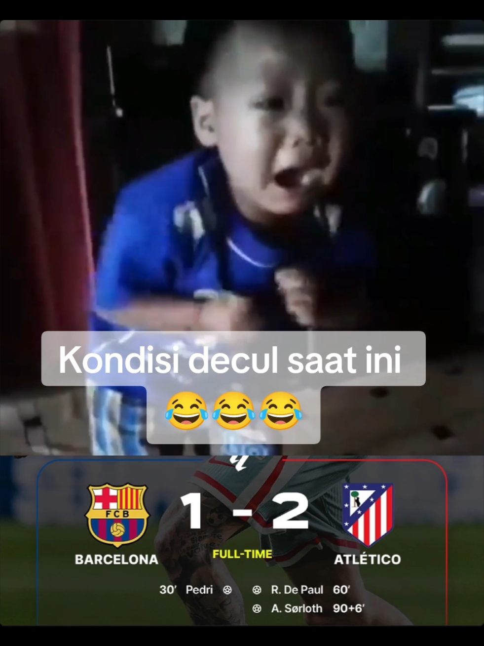 Ngakak cokkk 🤣🤣🤣 #decul #minangkocak #barcelona #barca #viscabarca🔴🔵 #laliga #fyppppppppppppppppppppppp #fyp #meme 