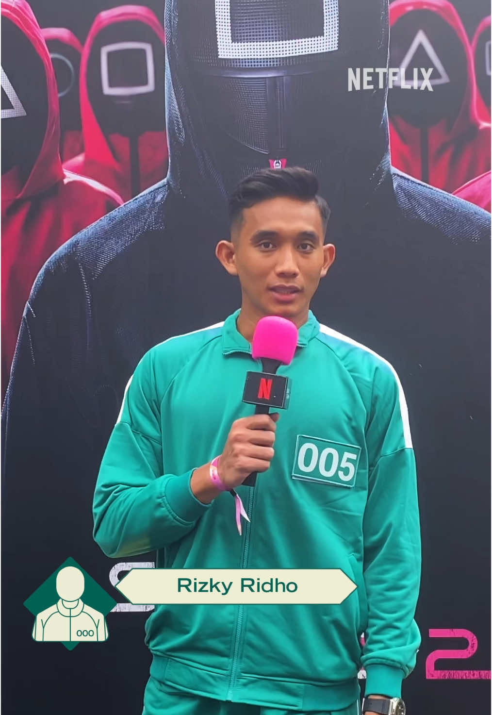 Ayo kita samperin #AlanBudikusuma #SusiSusanti #BambangPamungkas & #RizkyRidho buat ngepoin perasaan di arena permainan Squid Game: Red Light Green Light Challenge! #SquidGame2 #SquidGame #Netflix 