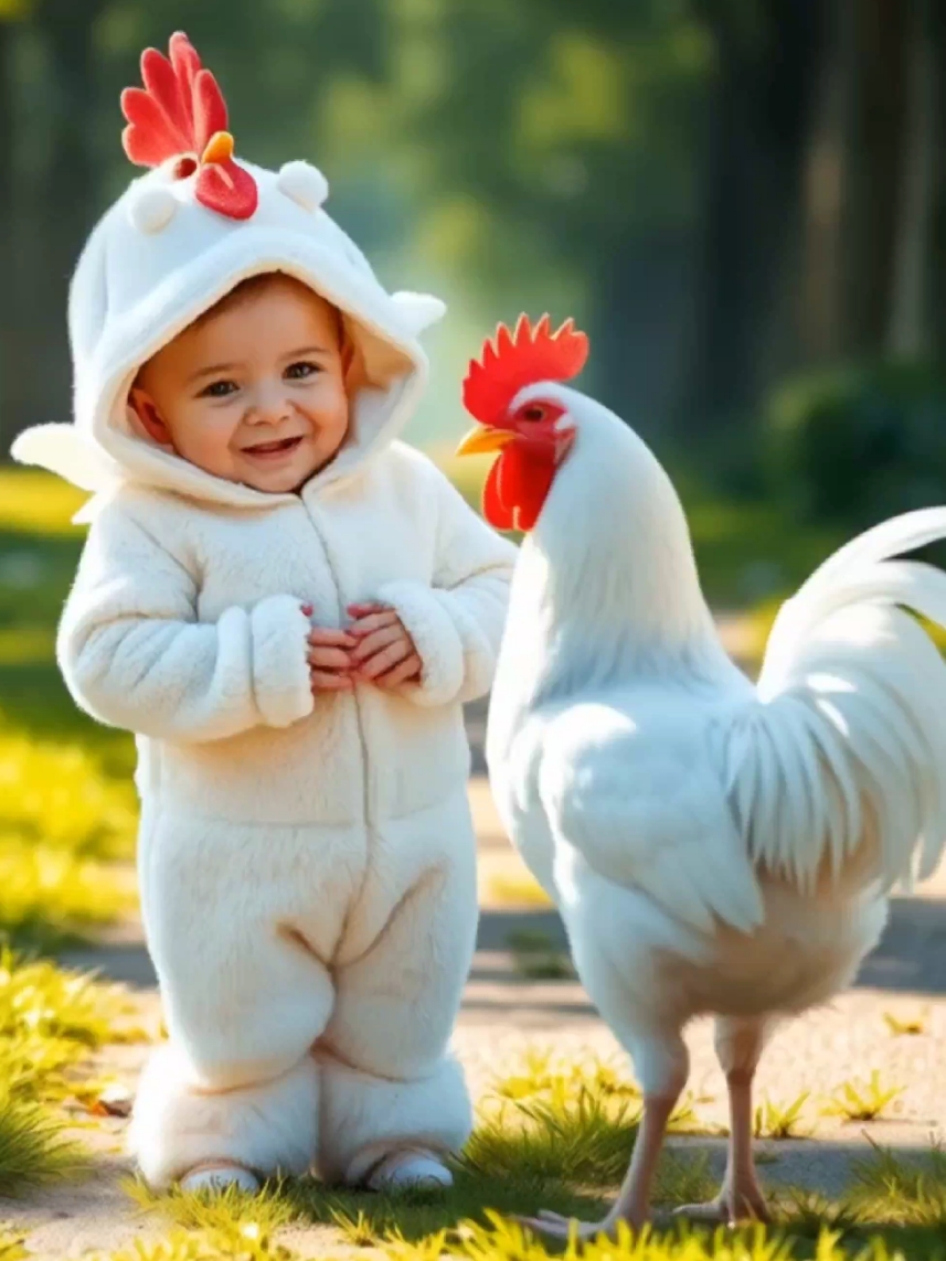 Cute little kids with animals #usa #kids #viral #AI #babytiktok #foryou #cutebaby #cute #cat #animal 