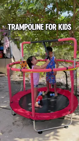 Mag eenjoy mga bata dito sa trampoline for kids na ito! #trampoline #trampolineforkids #kidstrampoline 