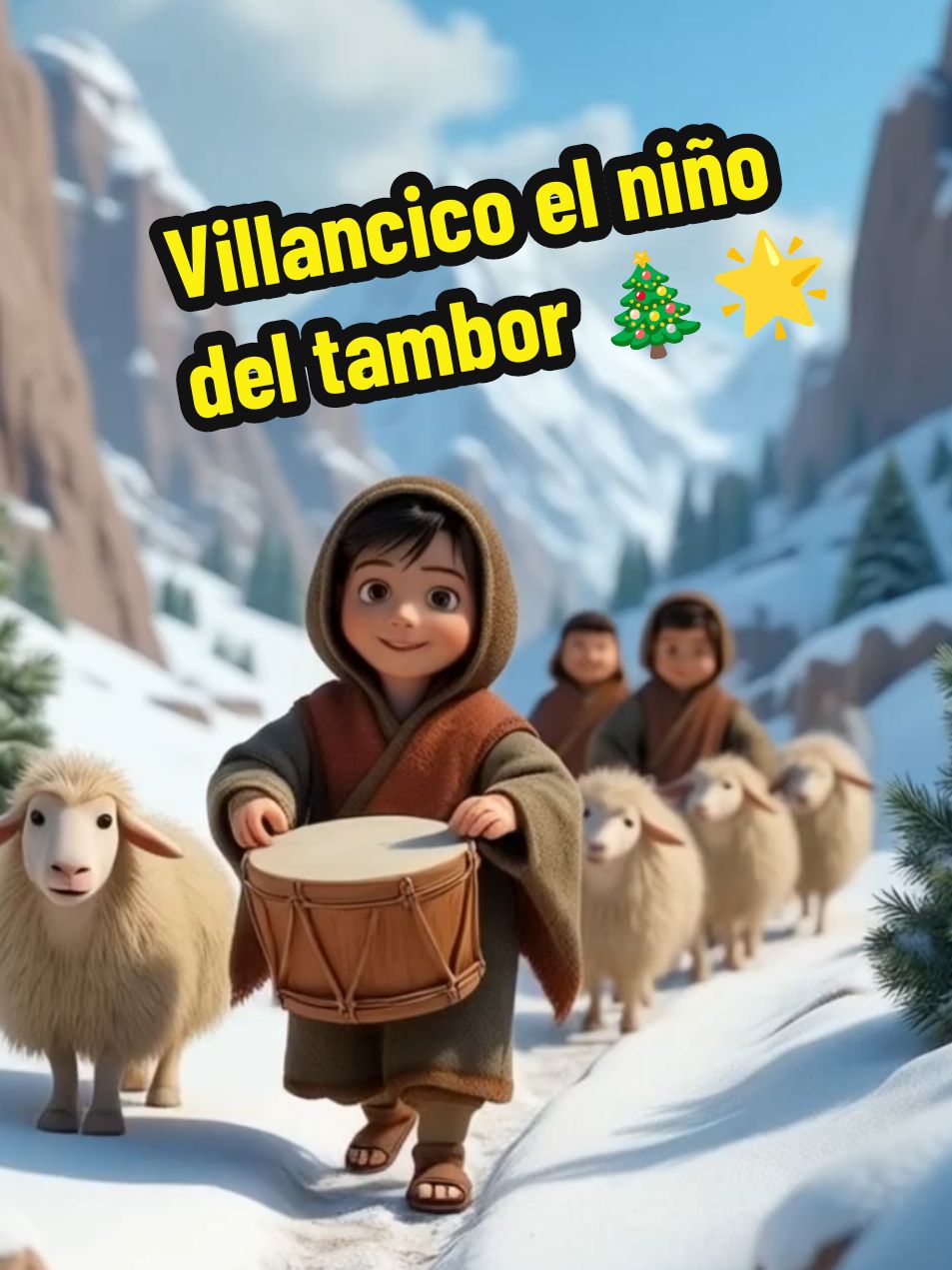 El niño del tambor 🎄🌟 #elniñodeltambor #villancicos #videosparaniños #videosinfantiles #dibujos #navidad #parati #fyp #dibujosnavideños #cancionesnavideñas #christmas 