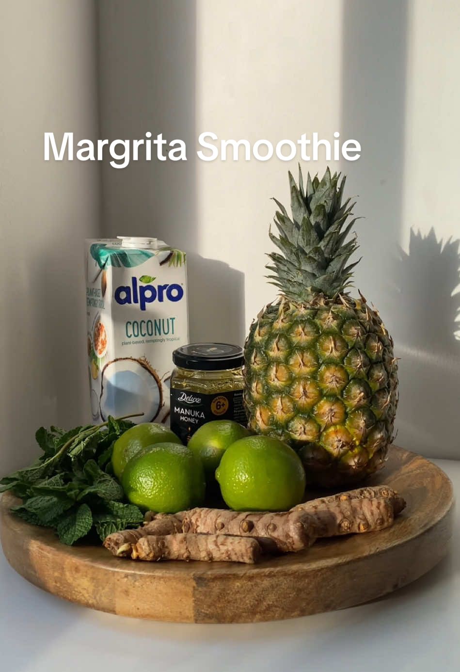 Winter Magarita Smoothie❄️ Getting creative with the smoothies this season and trying out some fun festive recipes to impress the family with over the holidays🎄💃🏾 This healthy Margarita recipe from @namawell winter guide is definitely worth trying out💛💛💛 Full recipe  - coconut milk @Alpro  - pineapples - tumeric - limes - honey  - mint  Directions  — juice the pineapple, tumeric and mint then add to the blender with the coconut milk, ice, lime and honey!! Blitz it all up and serve!!💃🏾💛 I’m using the @Ninja Kitchen blender - definitely recommend!! Happy Christmas🎄 #christmasdrinks #christmasmocktails #healthymocktails #mocktailrecipe #smoothies #smoothierecipe #dailyjuice #festivedrinks #festiverecipes #magarita #dryjanuary #healthysmoothie #fyipage 