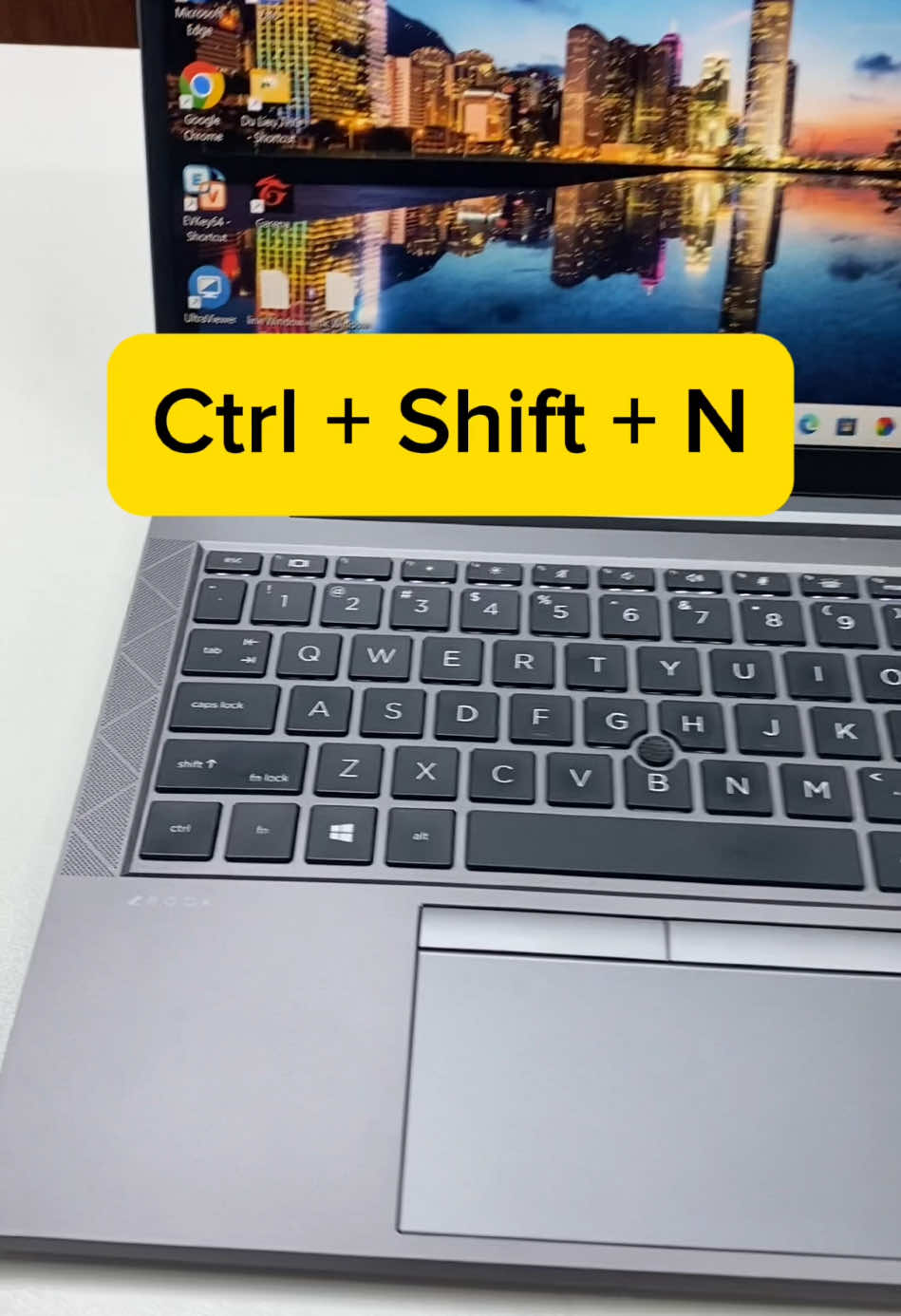 Phần 17: Tôi cá là nhiều AE chưa biết - Phím tắt ( Ctrl+Shift+N ) #laptoptrunghoang #laptopbinhduong #laptopgiare #laptopcu #laptopnhapkhaumy #tipslaptop #thanhcongnghe #xh 