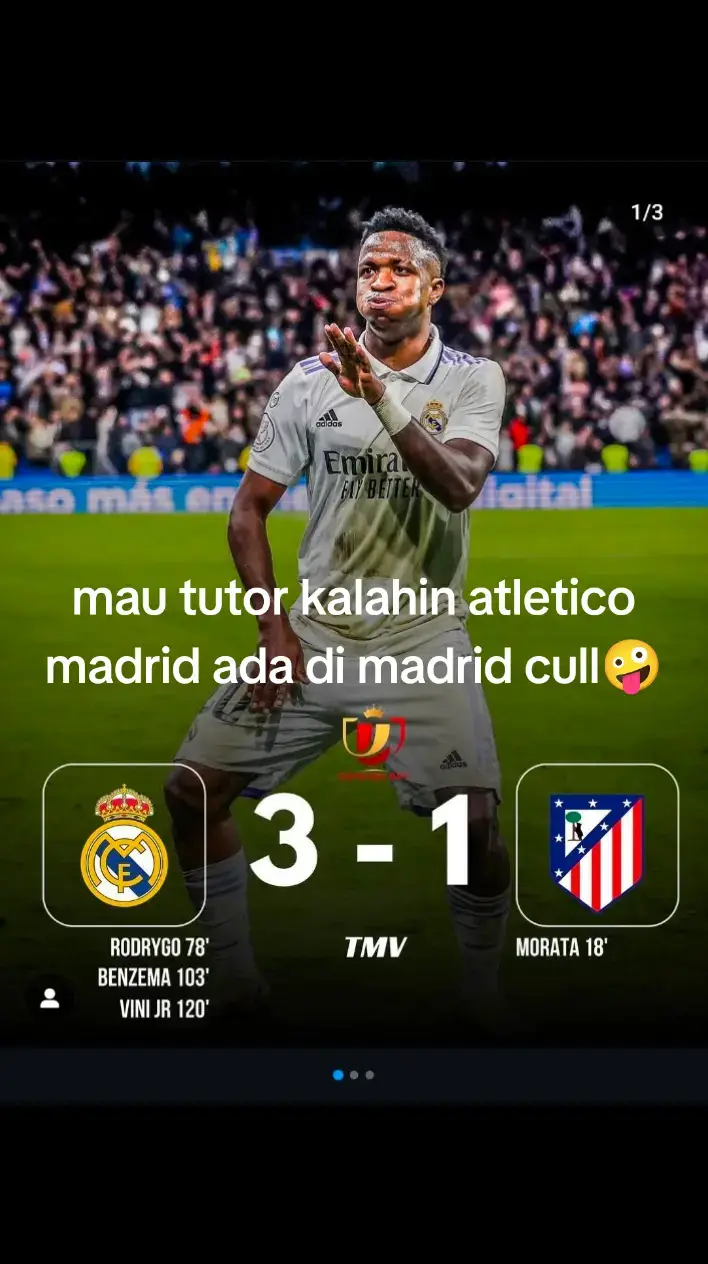 tutor menang ada di madrid🤪#realmadrid#atleticodemadrid#decul#foryoupage#fypシ#news#fotballtiktok 