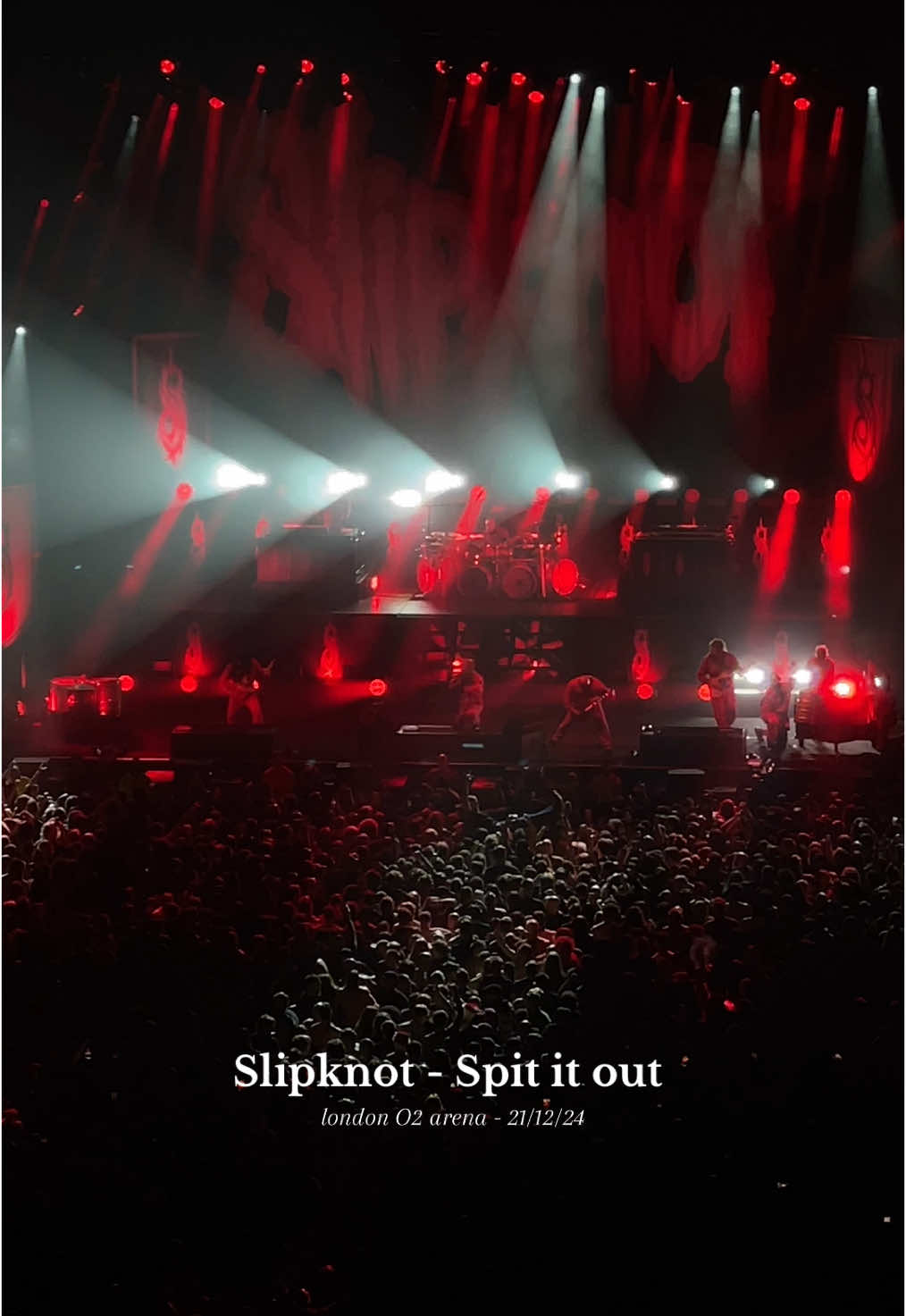 Slipknot in London #slipknot #london #o2arena #concerts #fyp @Slipknot 