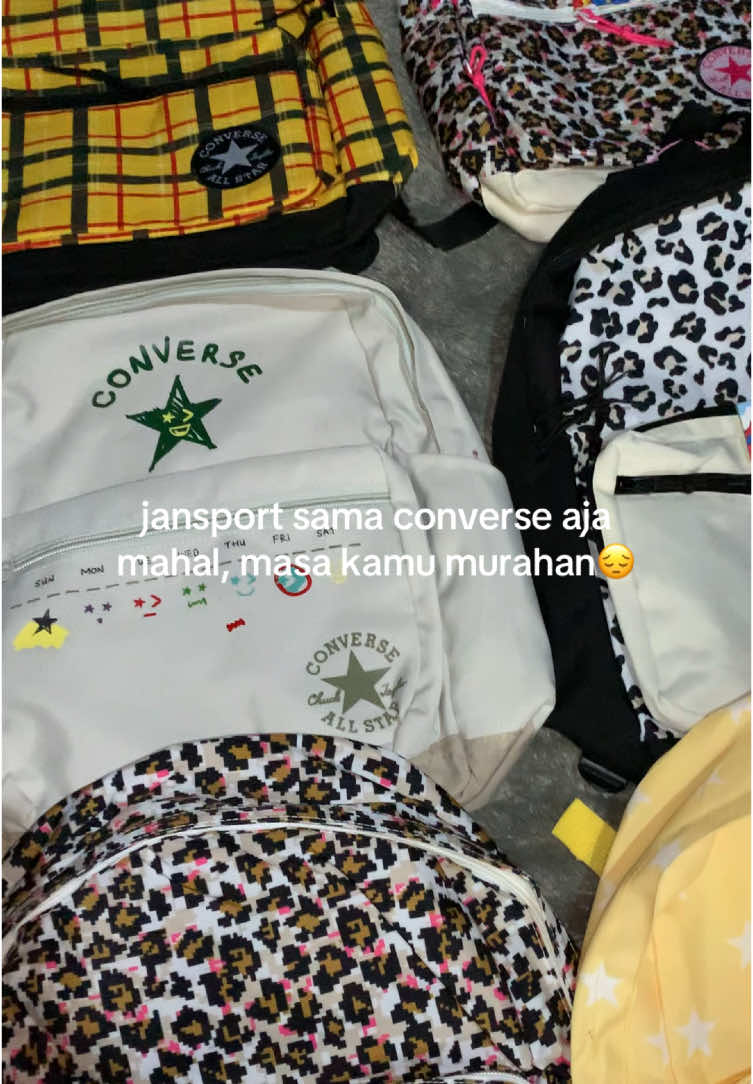 stok terbatas yg mau langsung chat ke wawa #converse #thrift #jansport #jansportsecond #jansportbackpack #converseallstar 