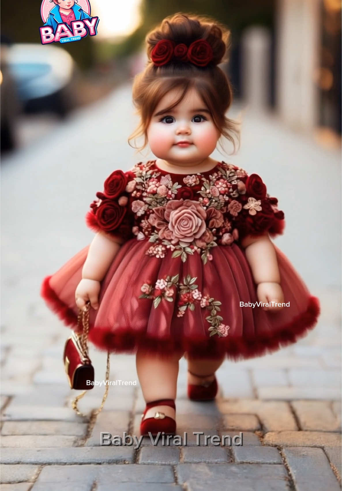 Mini Models: Fashion for the Future | Baby Viral Trend #trendingshorts #foryou #babyfever #viralvideo #babyviraltrend #aibaby #aibabyfashionshow 