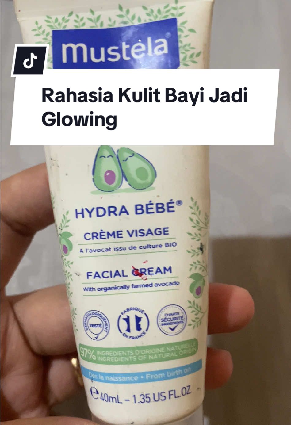 Ini dia Guys rahasia kulit bayi biar jadi glowing 🤭😍 #kulitbayiglowing #bayiglowing #mustela #mustelahydrabebe #mustelafacecream #fyp #fyppppppppppppppppppppppp #foryou #foryoupage 