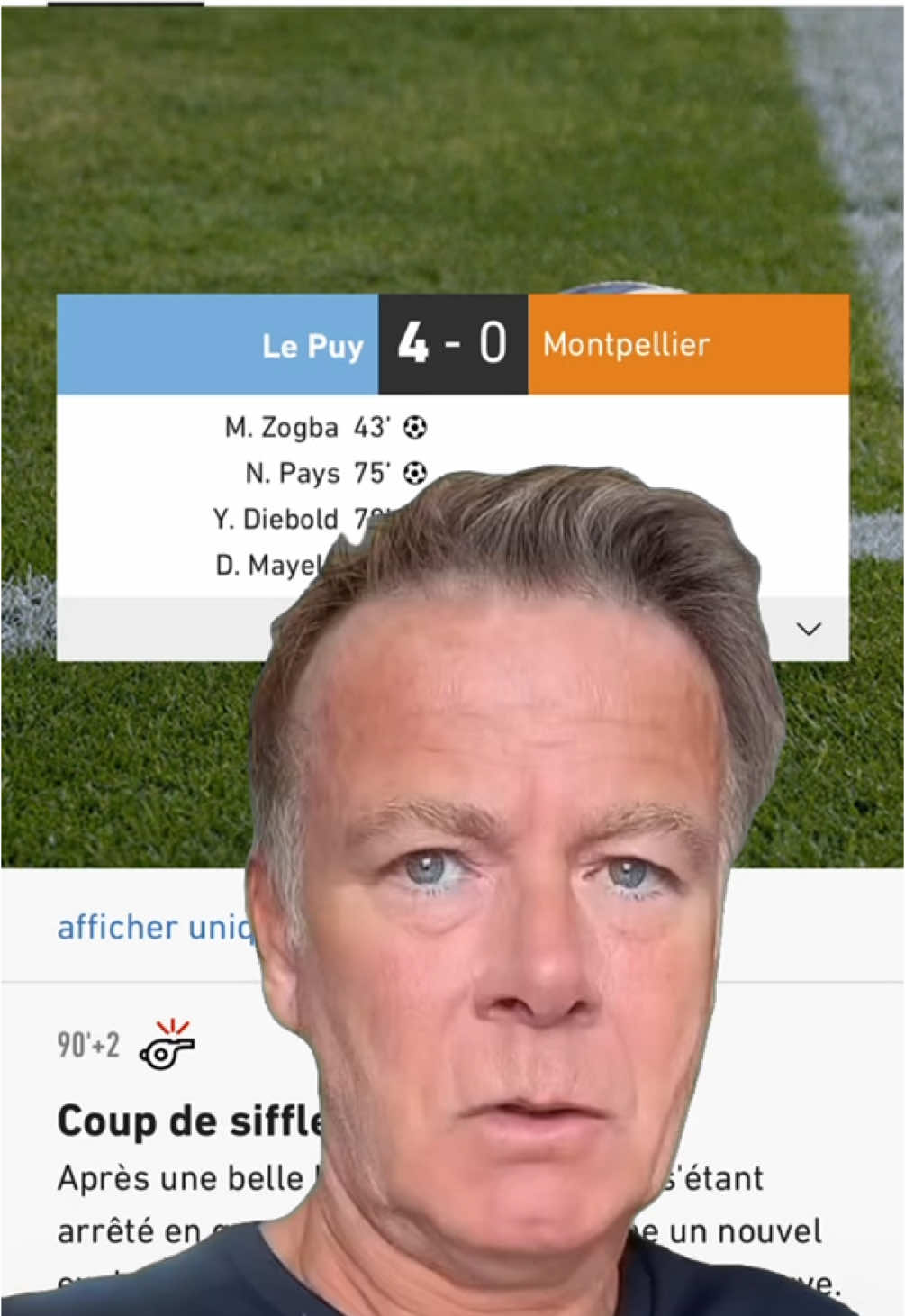 Encore chokbar 🤯 #LePuyFoot43 🩵🤍 #LPFMHSC #coupedefrance #chill 