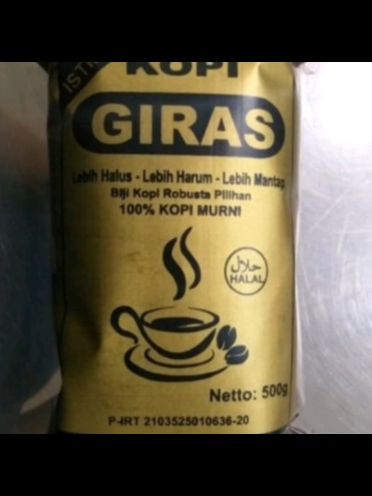 kopi giras gresik 500 gram Coffee baru Hanya Rp70.000 - 85.000!#bijikopi #kopiarabika #kopi 