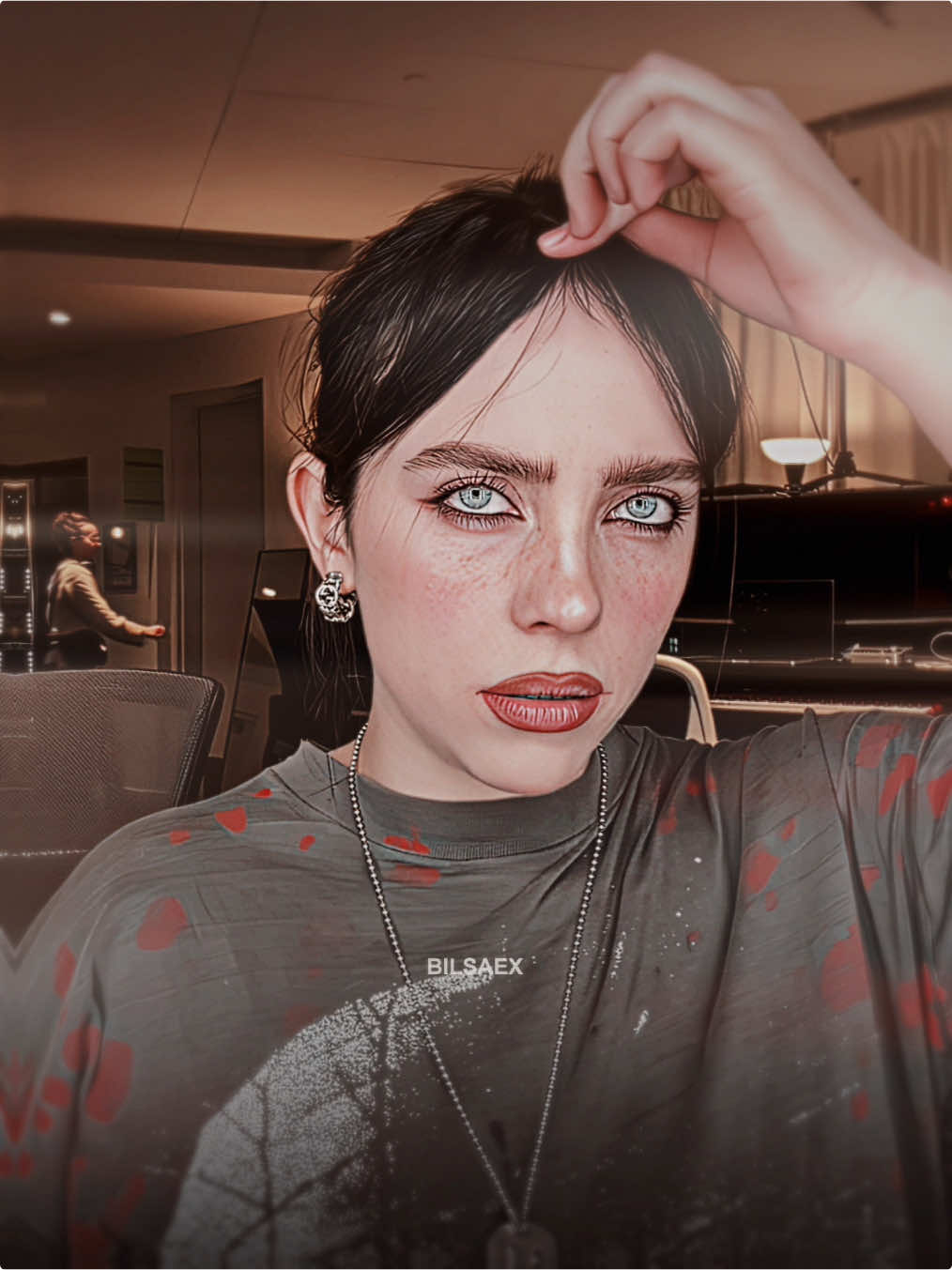 i used too much sharpen #fyp #fy #viral #edit #billieeilish #billieeilishedits #billiestan @BILLIE EILISH @Billie Eilish Home 