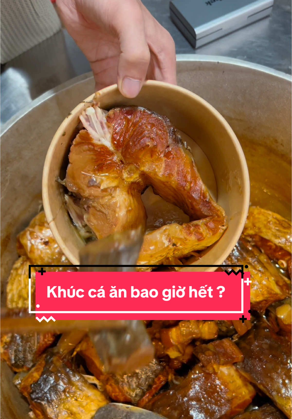 Khúc cá 3 người ăn bao giờ mới hết #cakhoansapthainguyen #cakho 