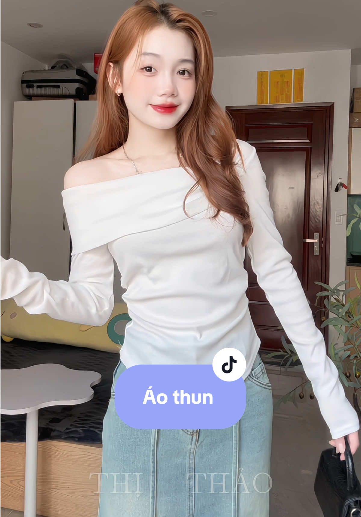 Outfit nhẹ nhàng siu tôn dáng ✨#fyp #ranshi #outfit #review #xuhuong 