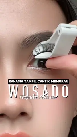 Rahasia tampil cantik memukau dengan Wosado✨💞 #wosado #wosadoindonesia #bulumata #bulumatamagnet #eyelashes 