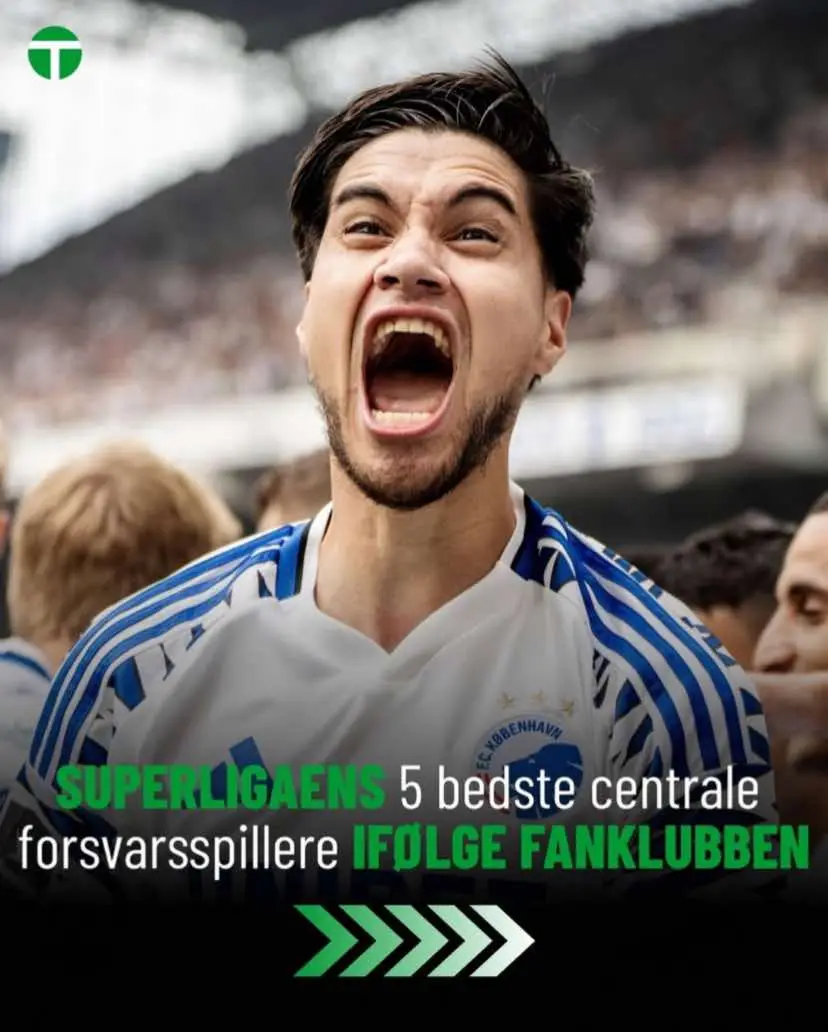 Her er superligaens 5 bedste centrale forsvarspillere ifølge Fanklubben 🛡️ #sldk #fodbold #denmark #superliga