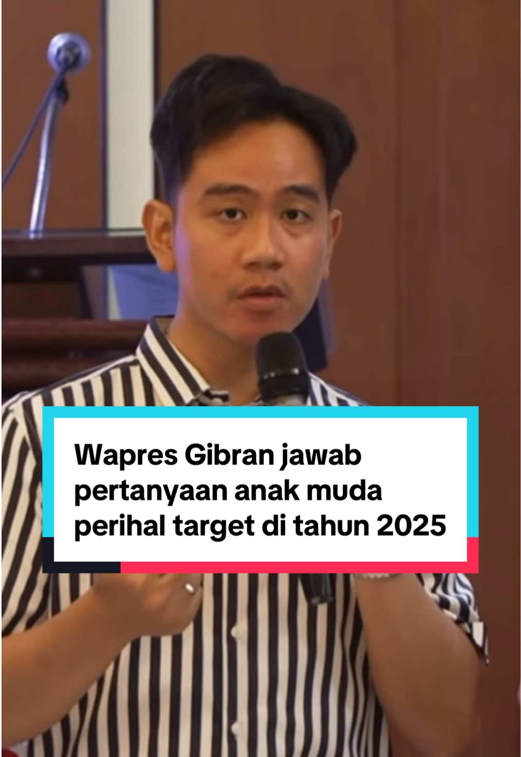 Wapres Gibran menjawab pertanyaan anak muda saat tinjau pelaksanaan ibadah natal remaja di GKI Wahid Hasyim #fyp #fypシ #gibran #gibranrakabuming #gereja #natal #anakmudakristen #prabowo #prabowosubianto #tiktokpelitfyp #xyzbca 