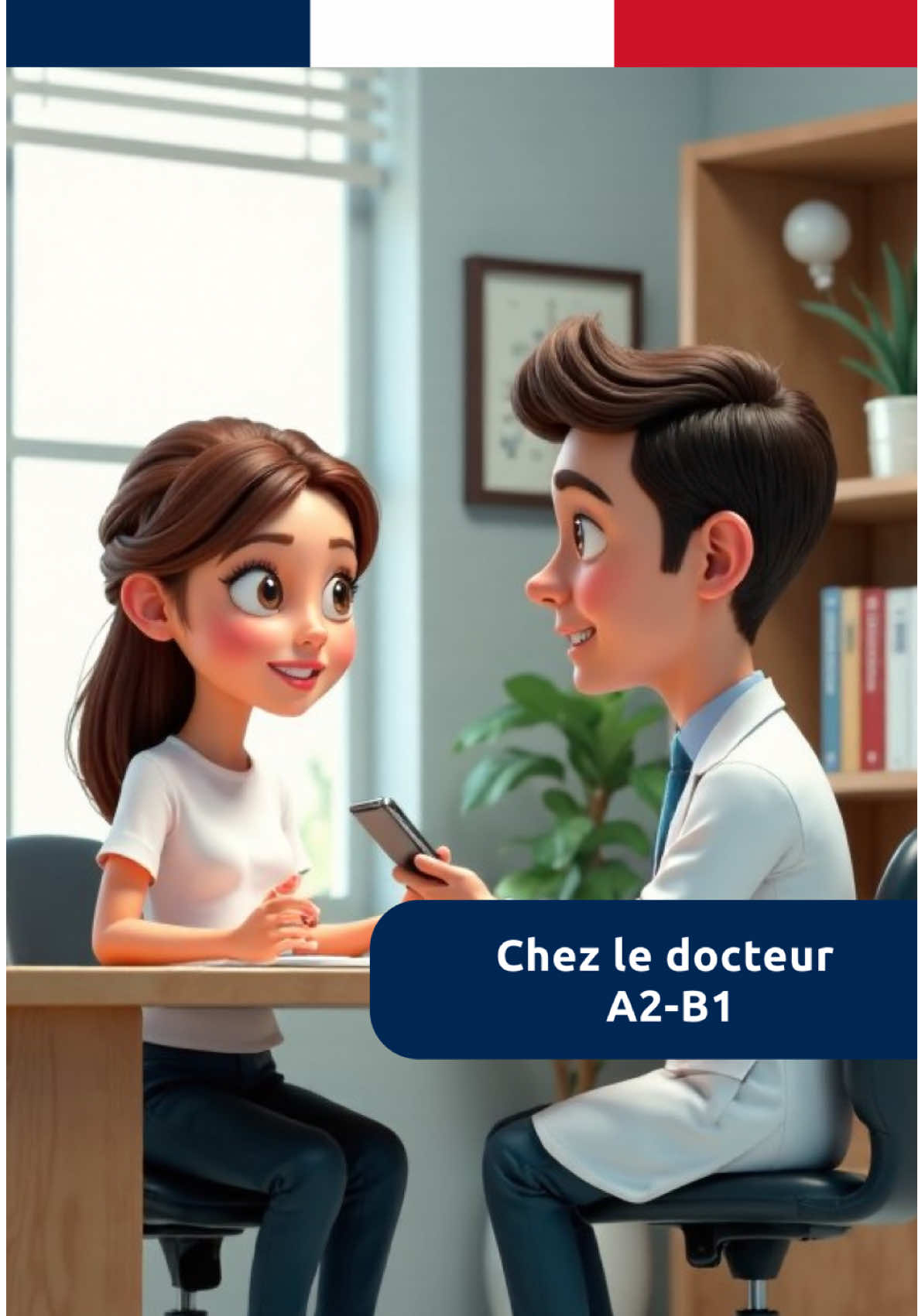 Chez le docteur : Parler de ses symptômes. #FrenchForBeginners #FrenchLearning #FrenchDialogue #french #learnfrench #françaispourdébutants #ApprendreLeFrançais #ConversationFrançaise #FrançaisLangue #VocabulaireFrançais #françaisfacile #pratiquerançaise #languefrançaise #françaisfacile 