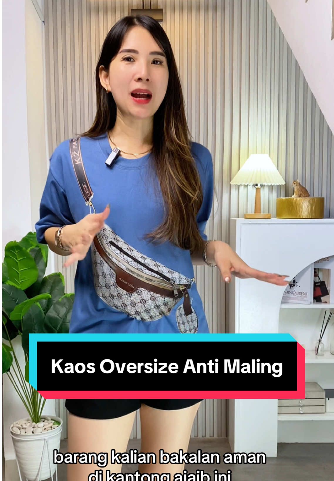 Kaos Oversize Anti Maling Favorite para wanita, ada kantong ajaib yg bs d isi brng bawaan kalian #kaos #kaosviral #kaosoversize #oversize #oversizedshirt 