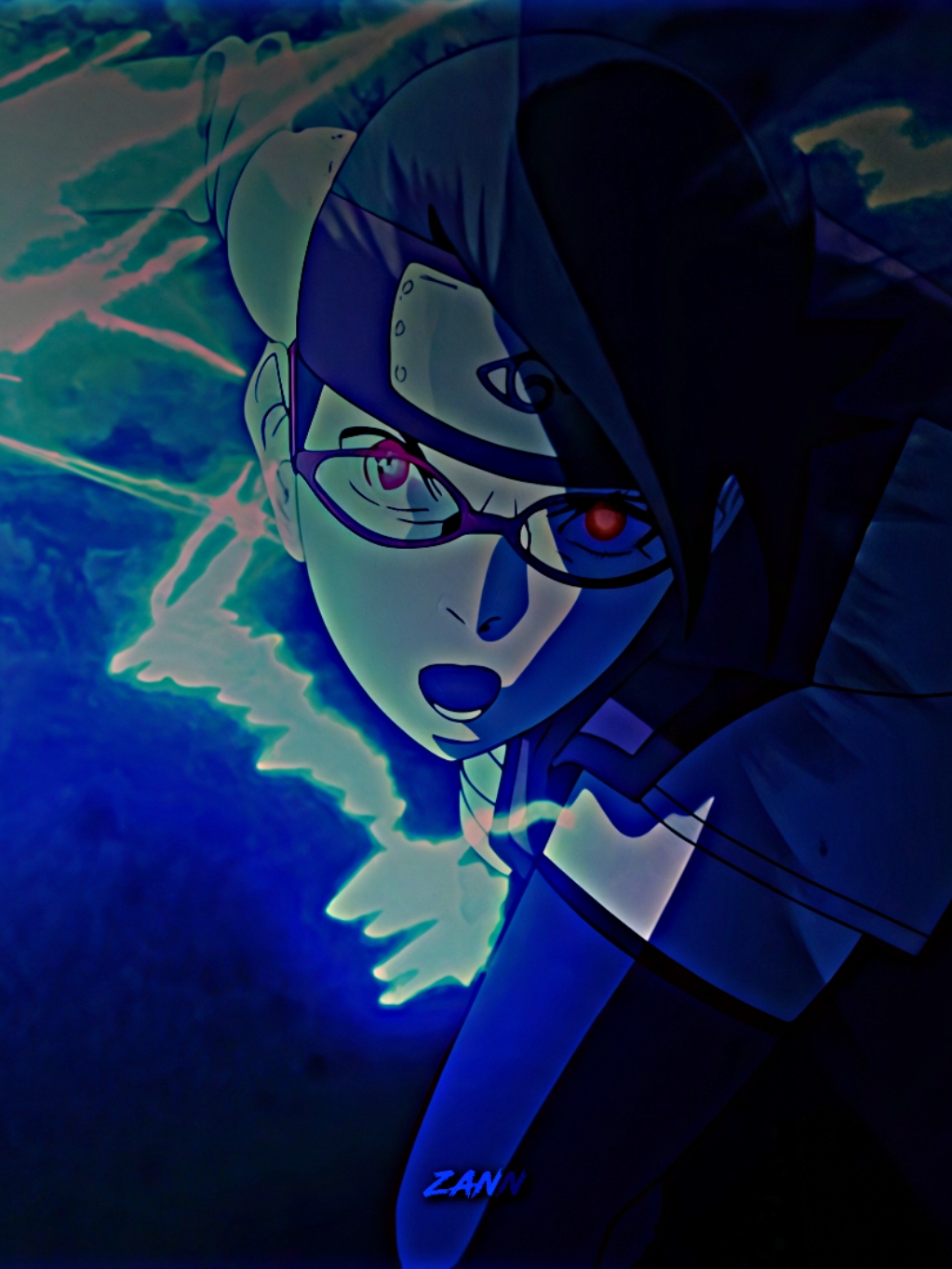 momen sarada menggunakan chidori⚡  #anime #animeedit #borutonarutonextgenerations #sarada #fyp #ᴢᴀɴɴ 