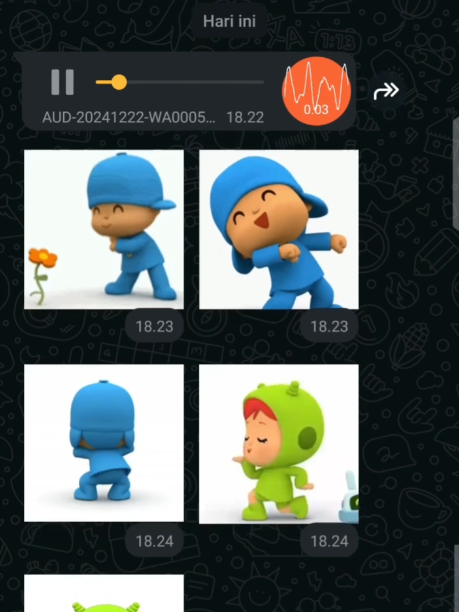 #sounddjjoget#stikerpocoyo #pocoyotrend #4upage #saluran #stiker 