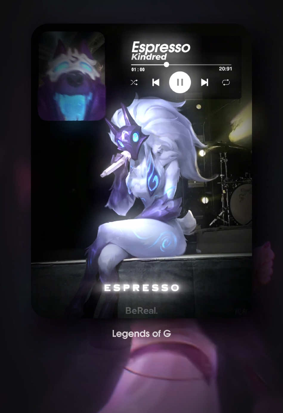 Lâu lâu làm bài nhạc nhề #leagueoflegends #aicover #music #kindred #espresso 