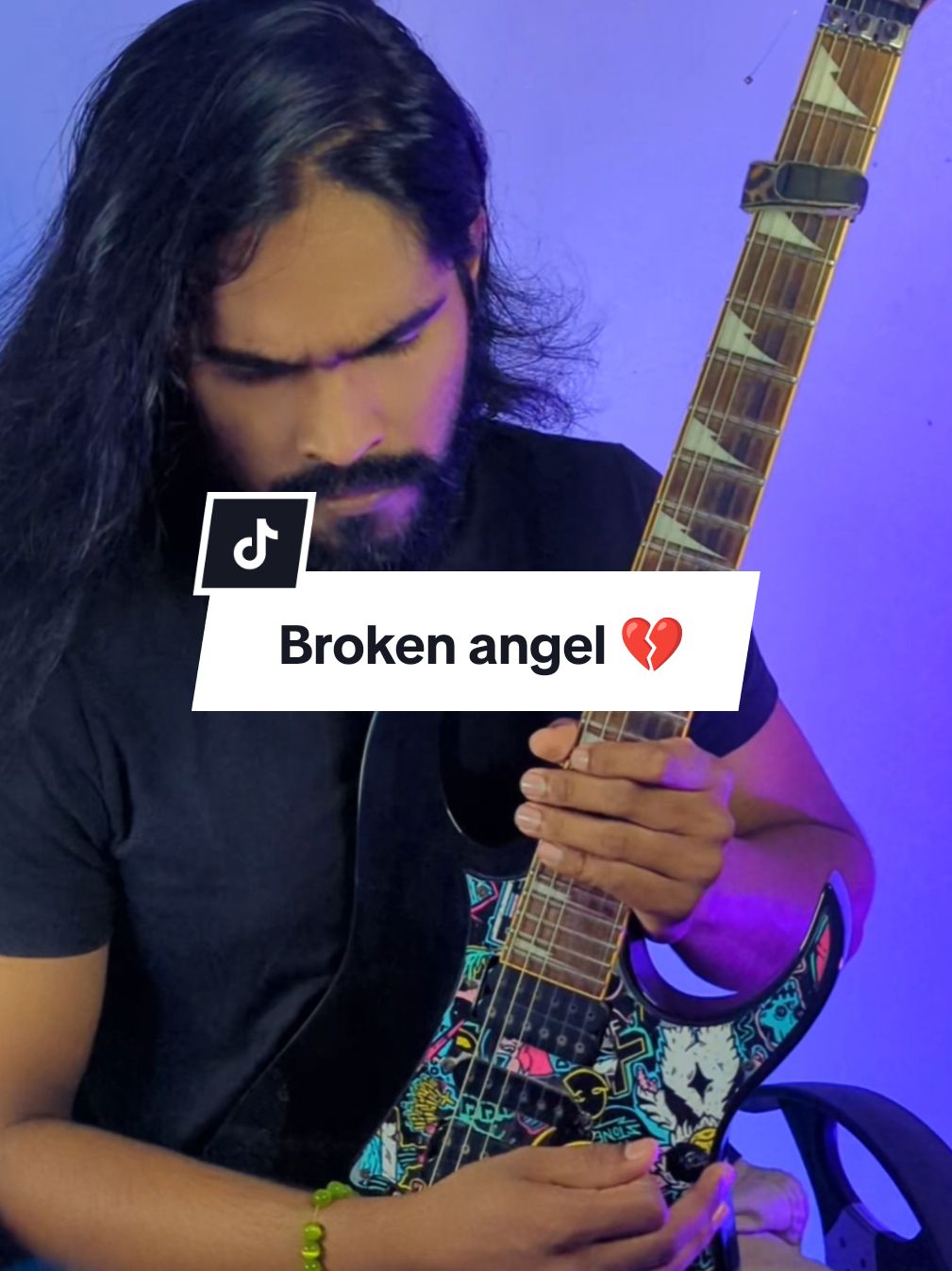 ගොඩක් දෙනා ඉල්ලපු නිසා ඔන්න දැම්මා ♥️😙  #brokenangel #arash #guitartok #guitarcover #foryoupage #fyp #TikTokTainment #chamiduguitar 