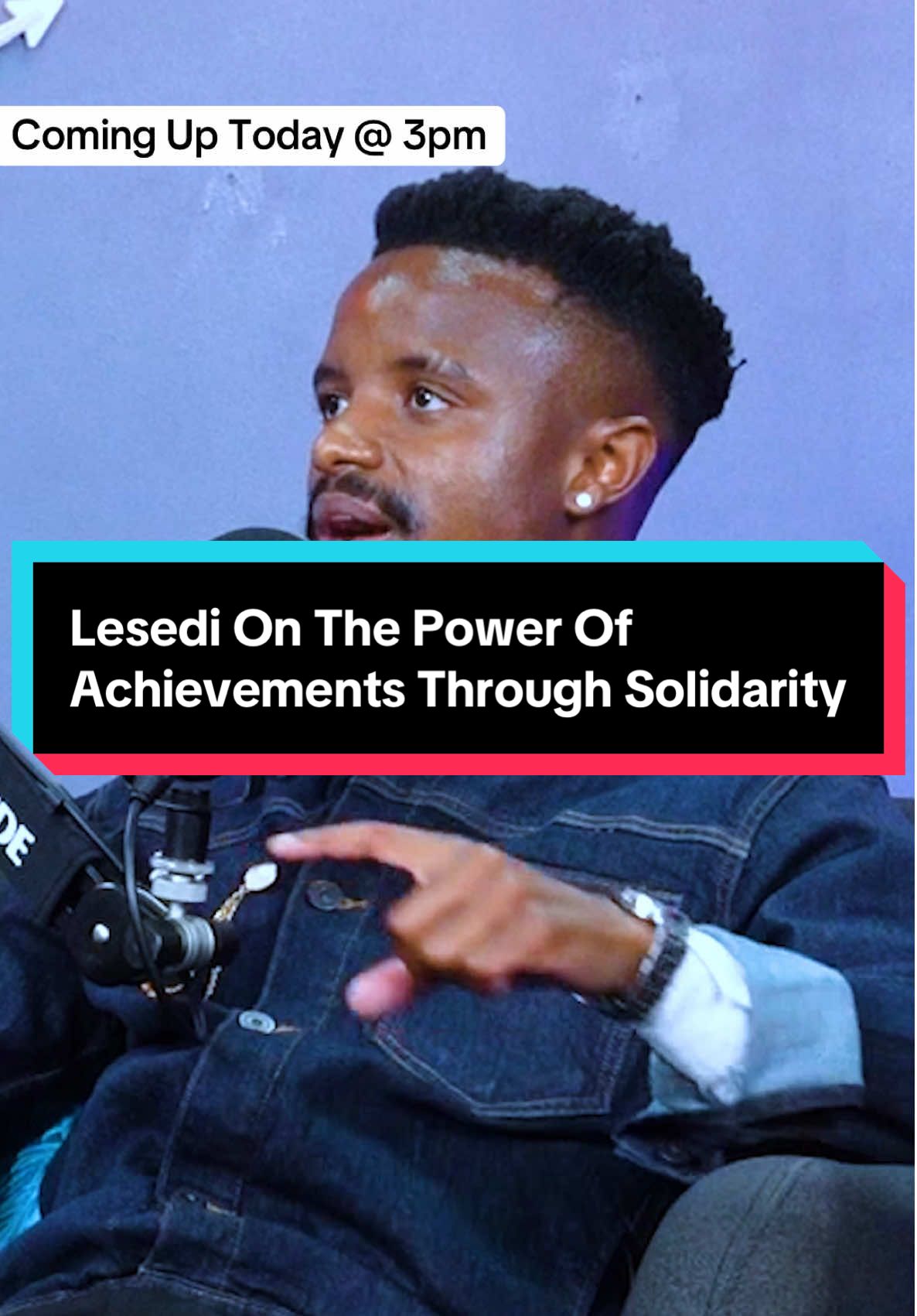 Are tsebe re botsa wena, does solidarity bring achievement? Lets have a meeting in the comment section  Catch todays episode of #SpreadingHumours at 3pm 🕒 on YouTube 🔴  Manje clean👊