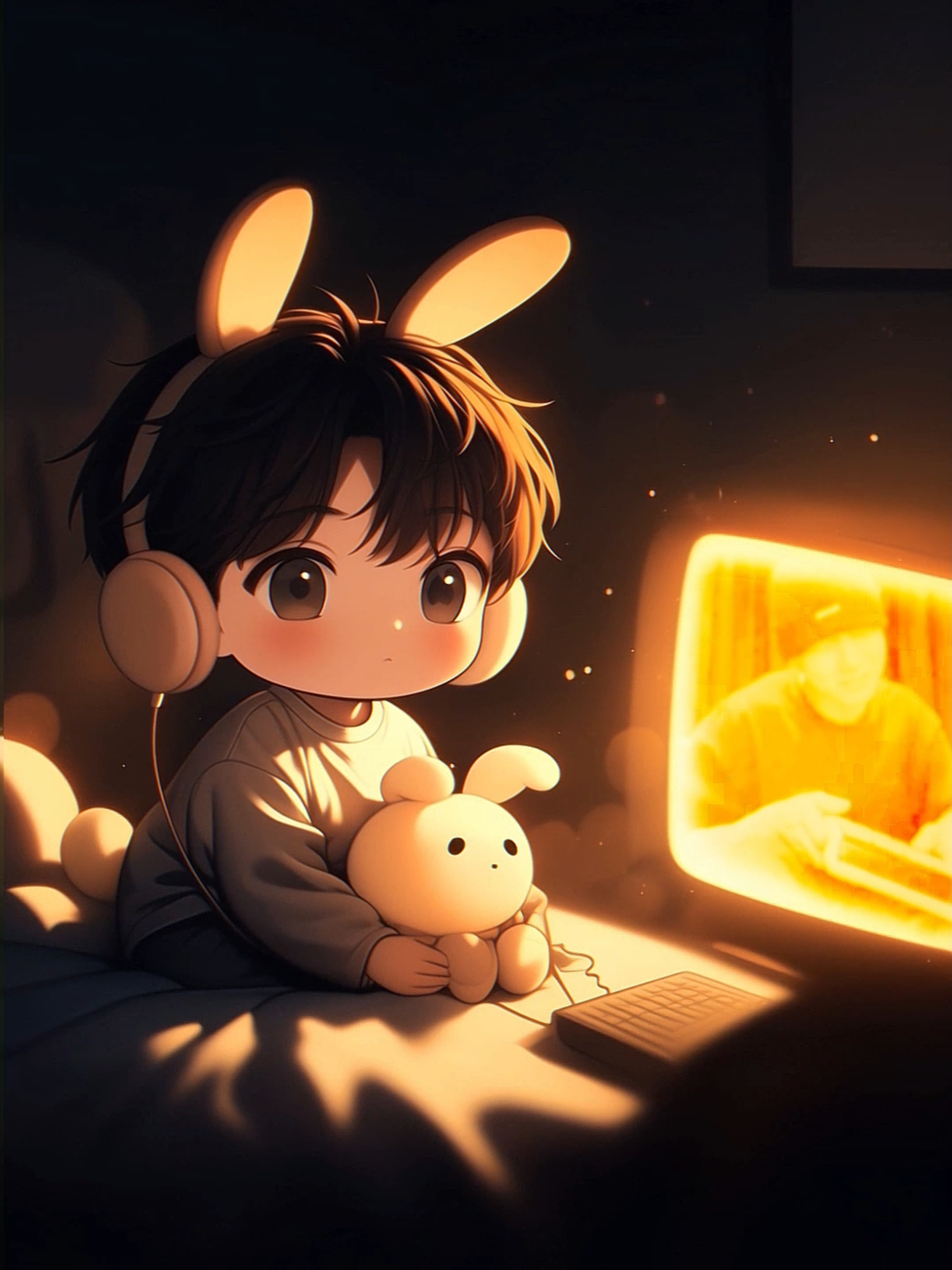 Finally Baby Jk watching the new Jk live ...sooo cute moment.💜🥰#aiedit#bts_army#aiedit#cutebaby#armybts#fyp#bts_official_bighit @jungkook @bts_official_bighit #jungkook #jungkookie