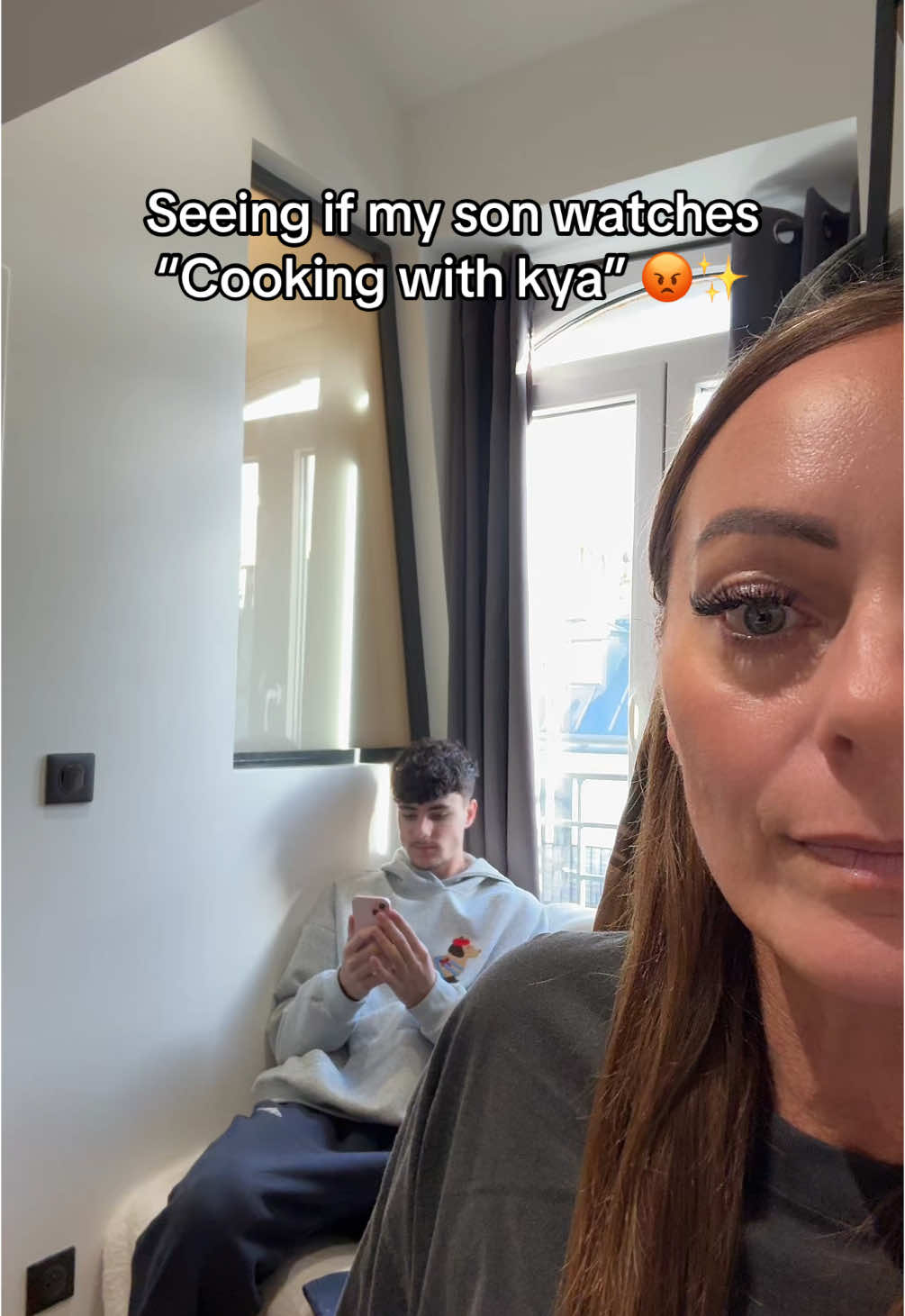 He thought we was sneaky 😡🤣 #cookingwithkya #foryoupage #xybca #fyp #karen #unlockmylikes #grumpymum #oldlady 