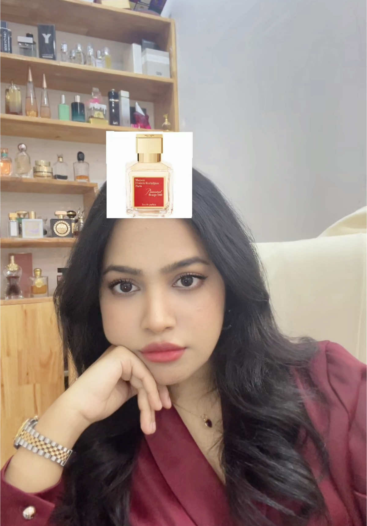 I'm her, She's me ❤️. @MFK Paris  #perfume #perfumetiktok #perfumetok #bacarratrouge540 #mfk #maisonfranciskurkdjian #maisonfranciskurkdjianbaccaratrouge540 #myanmartiktok🇲🇲🇲🇲 #yourpage #foryou #viral #myanmar #fyppppppppppppppppppppppp #fypシ #tikok #trending #xyzbca #thinkb4youdo 