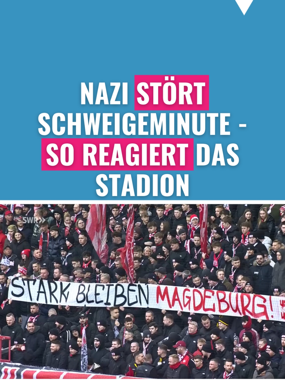 Beim Spiel von RW Essen gegen VfB Stuttgart II wurde eine Schweigeminute für die Opfer des Anschlags in Magdeburg durch eine Nazi-Parole gestört. Der Zwischenrufer wurde unter lauten 