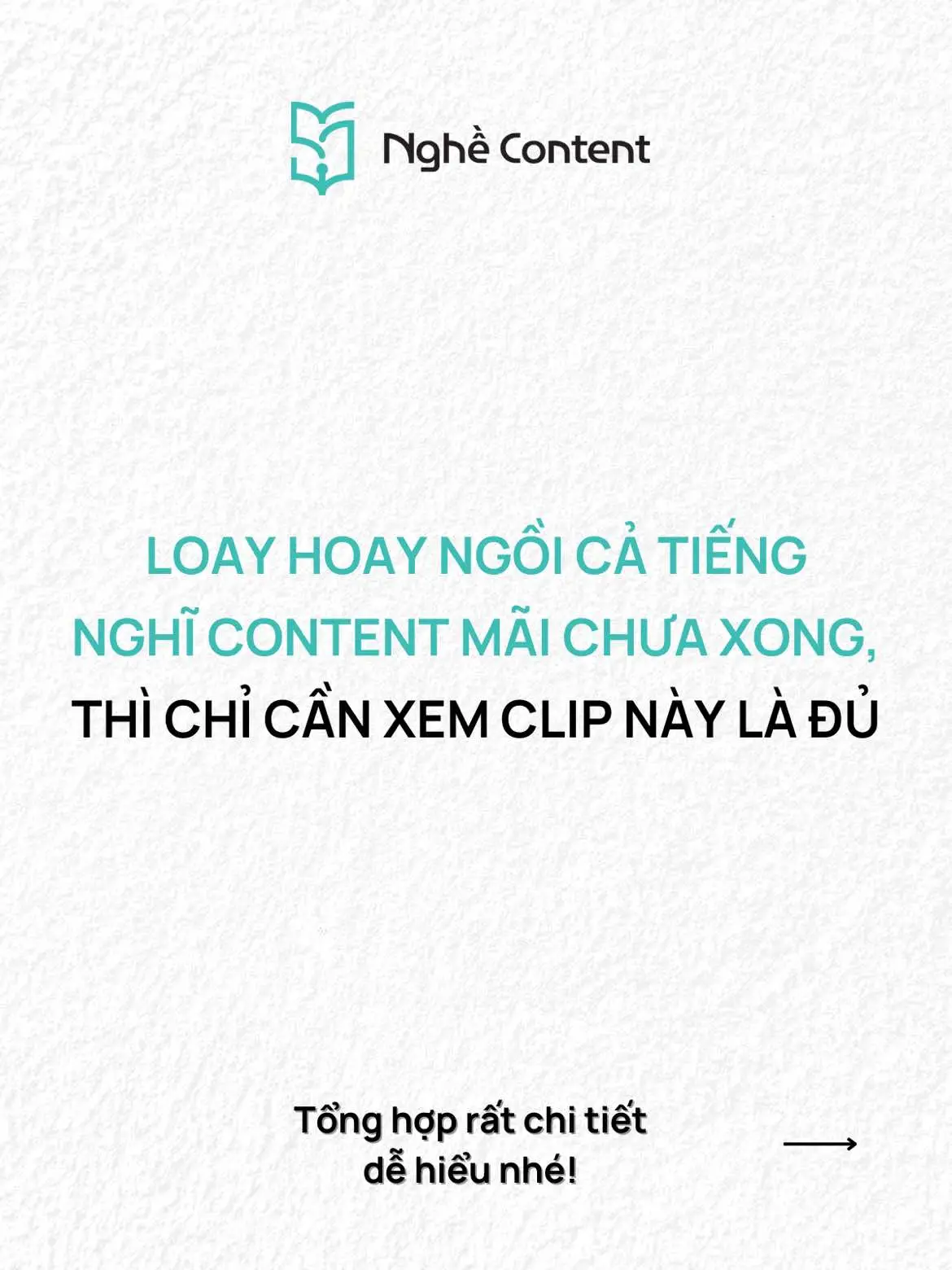 Loay hoay cả tiếng chưa viết xong kịch bản thì xem ngay clip này nhé #xuhuong #viraltiktok #content #nghecontent 