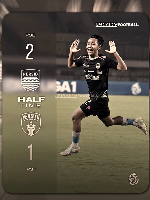 HT❗ Pertahankan 3 Point nya Sibb💪💙#persibbandung #persitatangerang #liga1 #3poin #football #xybca #424 