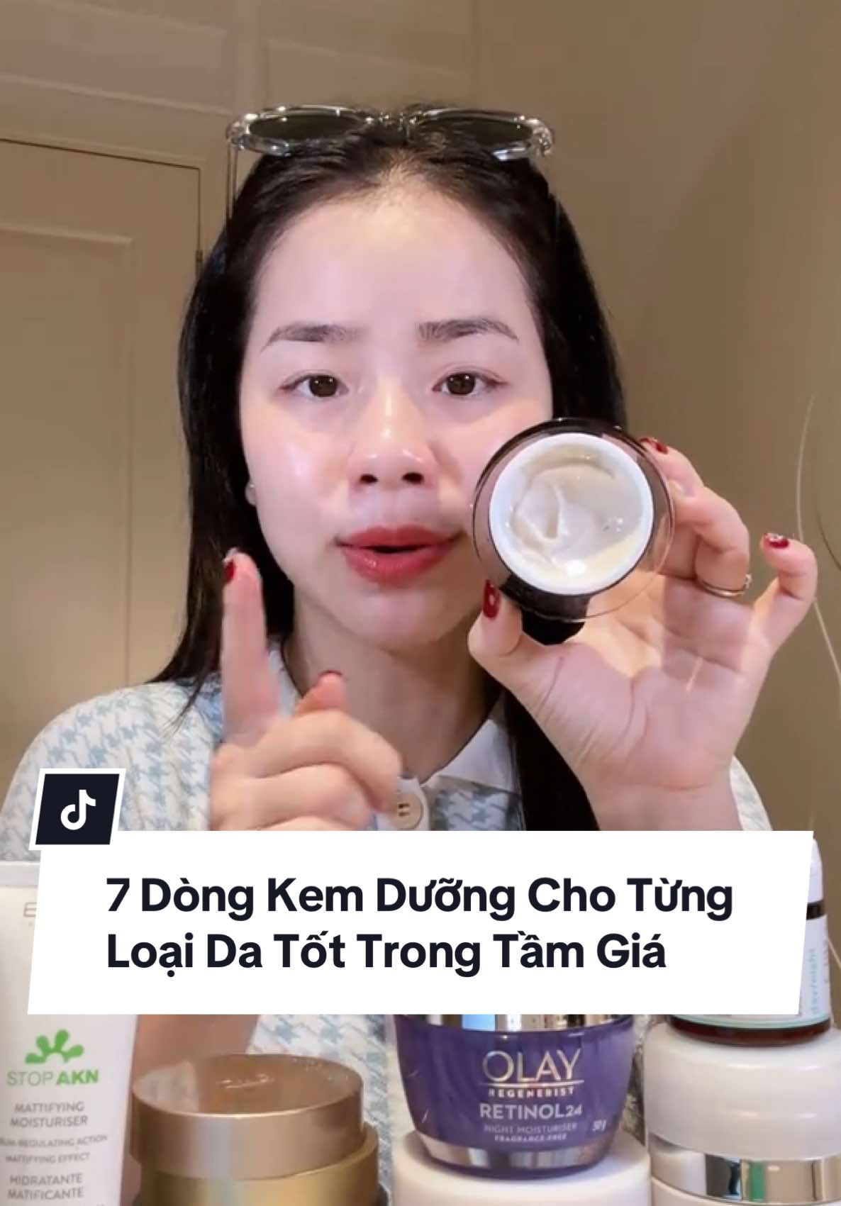 Đều dùng thích trong tầm giá nha các bà #quin #quinskincareholic #goclamdep #reviewlamdep #LearnOnTikTok #xuhuong #kemduongdrg #kemduongdalba #kemduongbielenda #dalbavitccream #bielenda #olay #medicube 