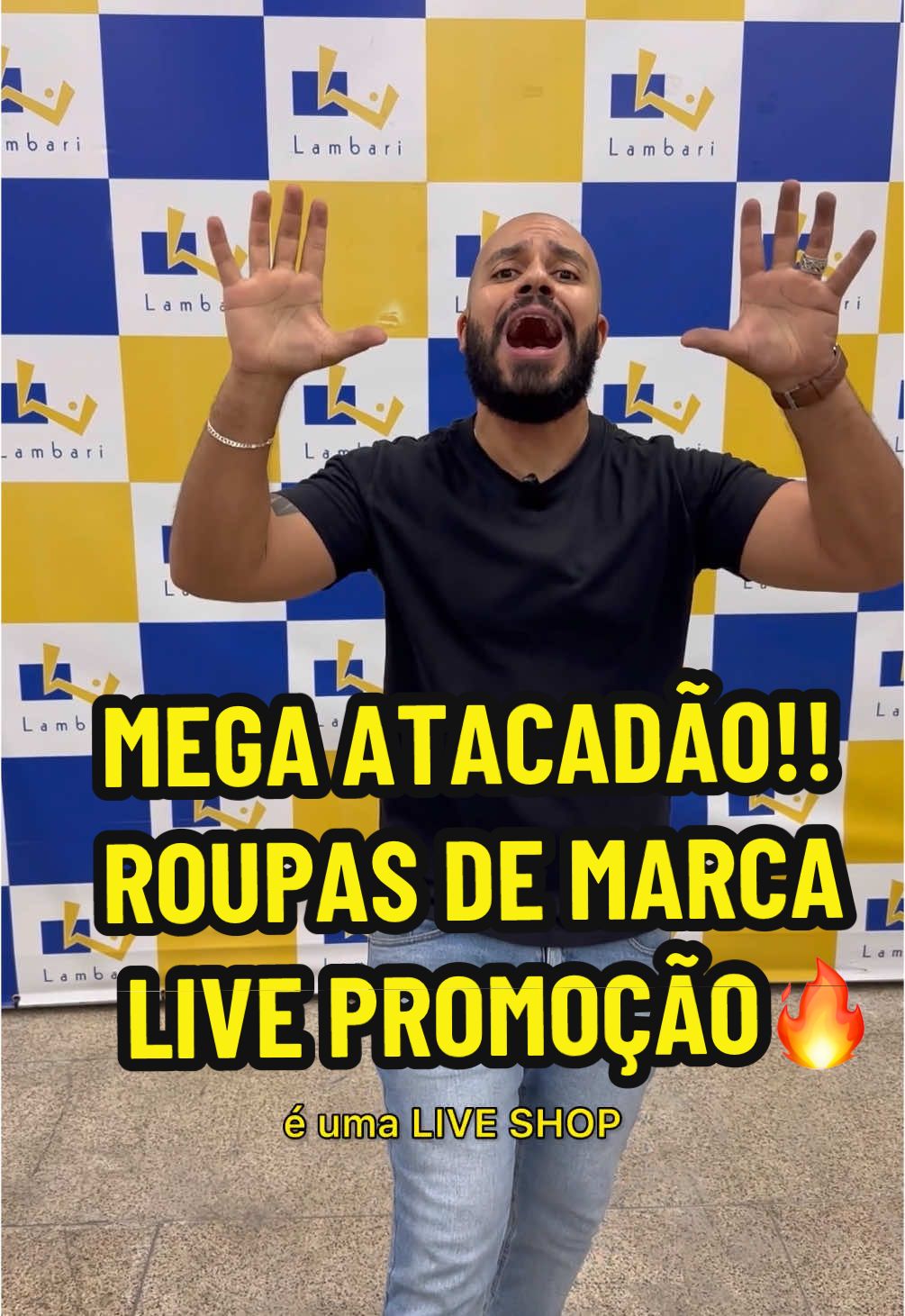 🚨ATENÇÃO, GANHE DINHEIRO INVESTINDO NA MODA INFANTIL DIRETO DO DISTRIBUIDOR!  🗓️DIA 23/12 - SEGUNDA, VAI ACONTECER A MAIOR LIVE SHOP DAS MELHORES MARCAS INFANTIS COM MENOR PREÇO! 💵 Será um dia incrível, através desta LIVE você poderá começar a sua loja.  Sacoleiras e Lojistas, oportunidade de comprar as melhores marcas com PREÇO BAIXO!  NÃO PERCA, você Ganhou um PRESENTE surpresa especial que será revelado no dia da live!  🟣 LAMBARI ATACADO INFANTIL  ✅ WhatsApp: (11) 91296-2788 📍 R. Mendes Júnior, 711 Brás 🔶 Seg a Sex: 07:00 ás 16:00    Sáb: 08:00 ao 12:00 #brás #liveshopping #modainfantil #atacado #25demarço #fimdeano #chrisbrown 