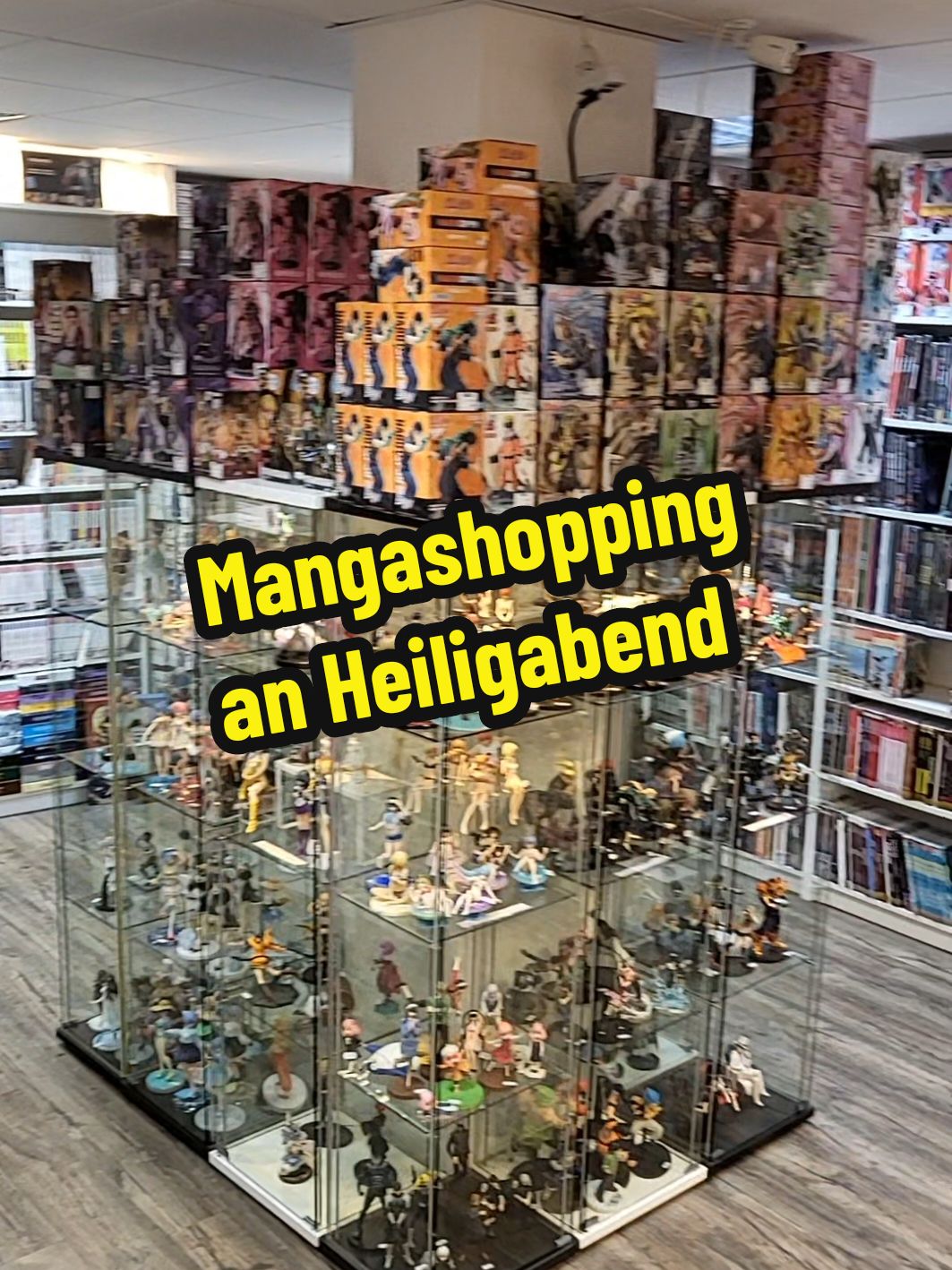 Mangashopping an Heilgabend mit mir in Solingen. Auch unsere Stores in Remscheid und Düsseldorf haben an dem Tag von 9 - 14 Uhr geöffnet. Wo werdet ihr sein? hat jemand bock auf Schrottwichteln oder was anderes? . #mangaladen #animeladen #manga #anime #solingen #runestore #animefiguren 