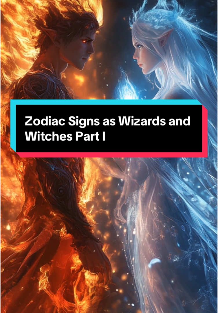 Zodiac signs as wizards and witches part I. #zodiacsigns #horoscope #zodiac #ai #midjourney #wizard #witch #growmyaccount #fyp 