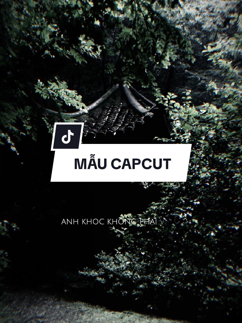 #CapCut Anh khóc không phải vì em #xuhuong #nhachaymoingay  #capcutmaster 