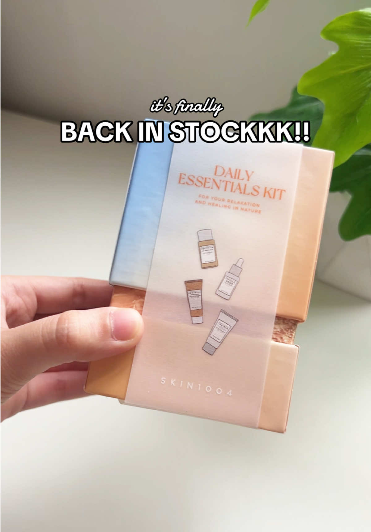 onti lang yung stock na ni-release so habol naaa #skin1004 #skin1004dailyessentialkit #skintok #akincareroutine #travelsizeskincare #skincareph #skincarerecommendations #koreanskincare #skincareviral #fyp #viral 